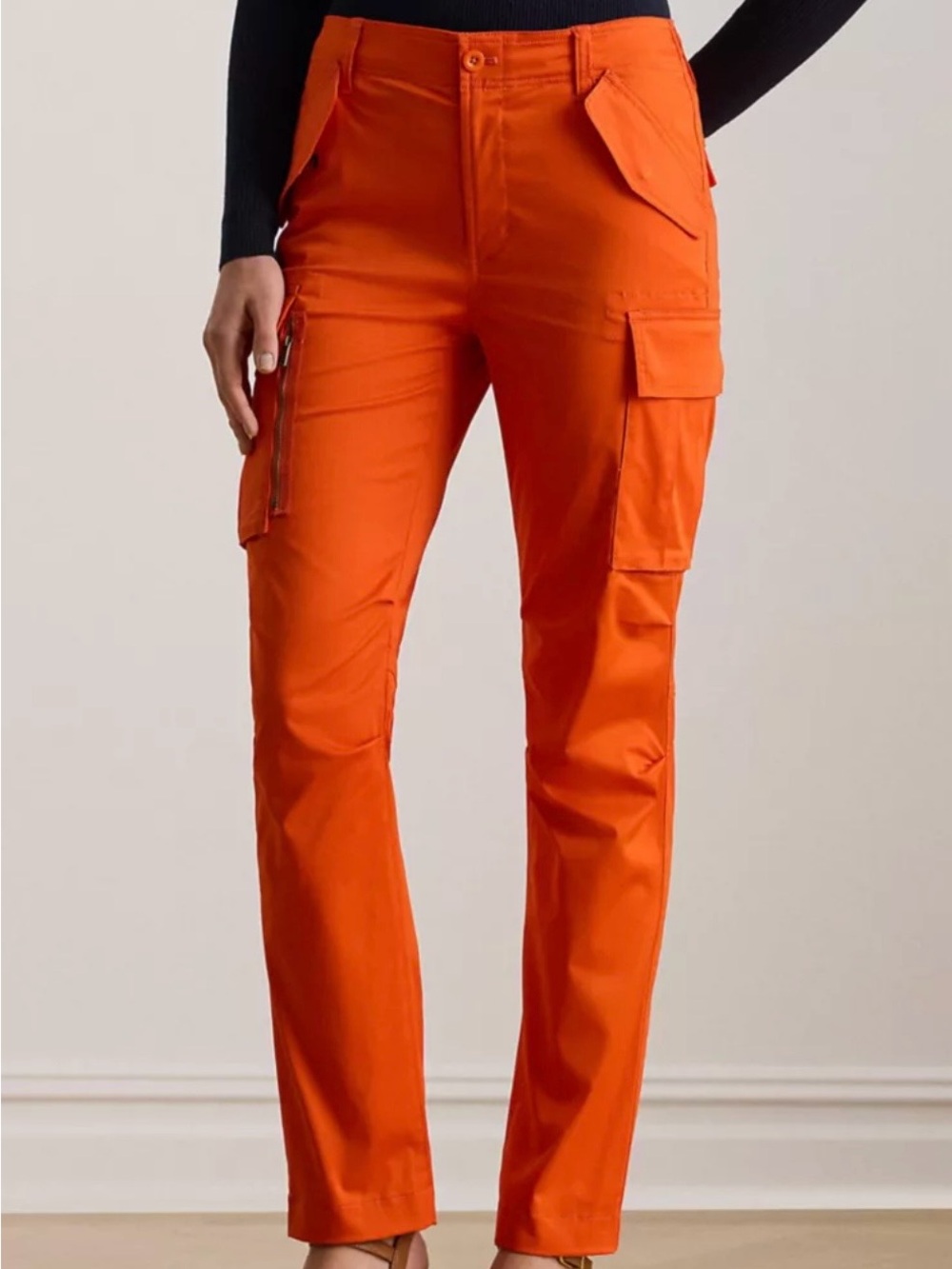 Ralph Lauren Cotton Sateen Cargo Pants